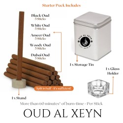 OUD AL XEYN - OUD STICKS (BUKHOOR) - 25 STICKS - NO CHARCOAL