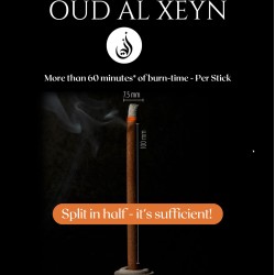 OUD AL XEYN - OUD STICKS (BUKHOOR) - 25 STICKS - NO CHARCOAL