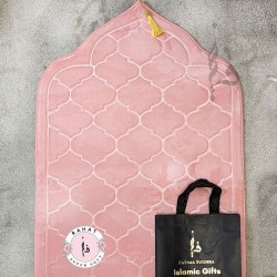 RAHAT SUPER SOFT PADDED PRAYER MAT - MUSALLAH / JANAMAZ IN GIFT BAG