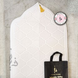 RAHAT SUPER SOFT PADDED PRAYER MAT - MUSALLAH / JANAMAZ IN GIFT BAG